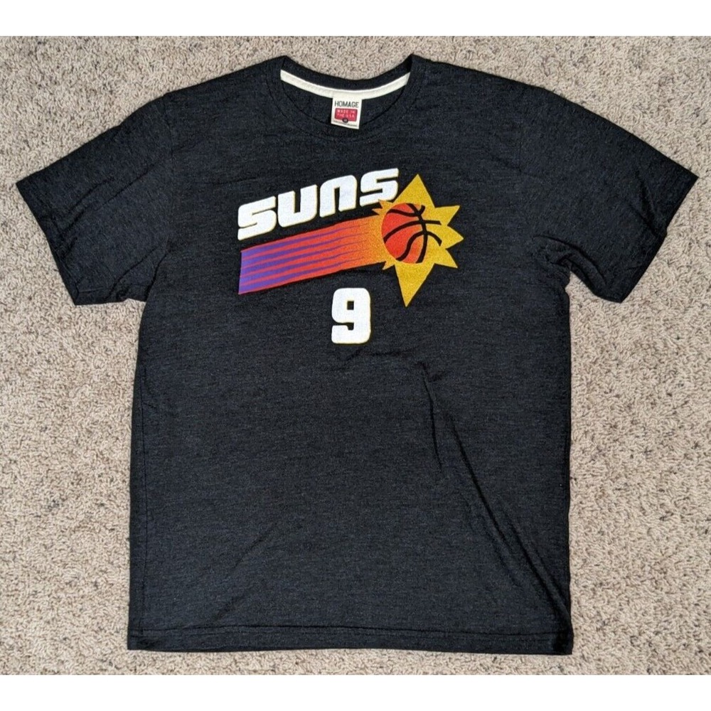 Phoenix Suns Jersey Shirt Mens Medium Black Homage Dan Majerle Retro 90s NBA